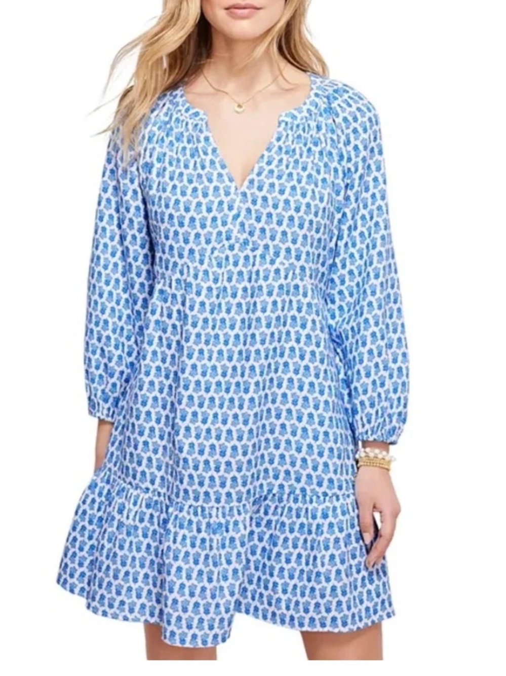 ✨NWT Vineyard Vines Seastitch Dress in Blue - Sz XS✨